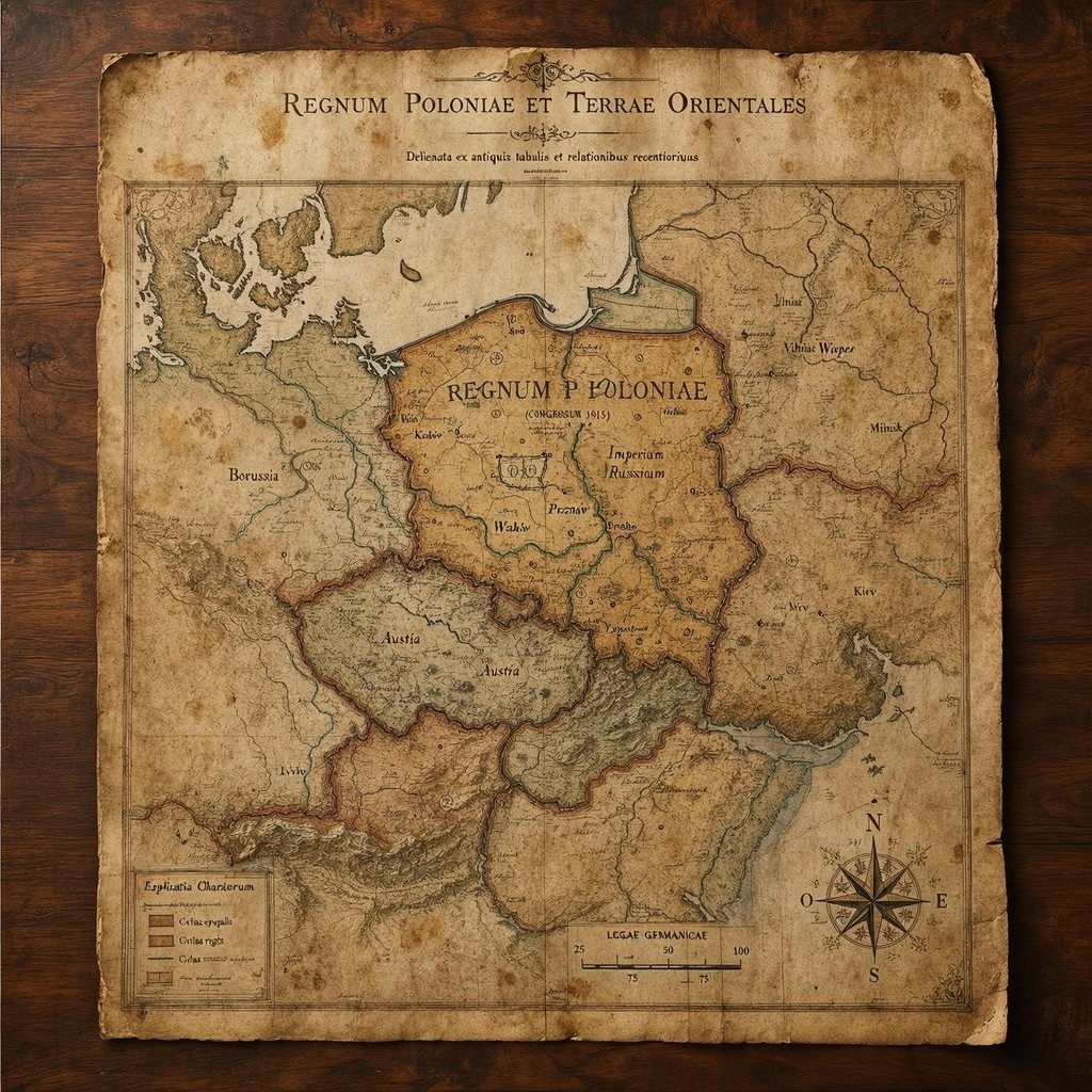 Historical map of Poland
